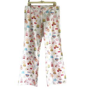 LOVE LETTERS Loungewear Purse Cotton Pajama Bottoms M